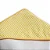 Toalha de Banho com Fralda Super Soft com Capuz Listrado Amarelo - Imagem 5