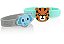 Pulseira Infantil Fora Mosquito Com Oléo De Citronela - Tigre/ Elefante - Imagem 1