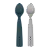 Colheres em Silicone Scooper Mineral Blue/Grey - Minikoioi - Imagem 1