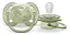 Chupeta Ultra Soft Individual Verde  0-6 meses - Avent - Imagem 1