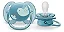 Chupeta Ultra Soft Individual Azul 0-6 meses - Avent - Imagem 1