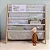 Rack Para Livros Reciclado Estampa Terrazzo Cinza 3 Sprouts - Imagem 2