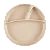Prato Porção Portions Bubble Beige - Minikoioi - Imagem 1