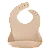 Babador em Silicone com Cata Migalhas Bubble Beige - Minikoioi - Imagem 1