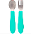 Kit Talheres Buba Zoo Verde - Imagem 1