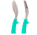 Kit Talheres Buba Zoo Verde - Imagem 3