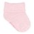 Meia Lisa 00-15 Feminino Rosa Claro com Vira - Pimpolho - Imagem 1