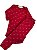 Conjunto Body E Calça Vermelho - Imagem 1