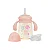 Copo Treinamento de Transição com Bico em Silicone Rosa  180ml - Marcus & Marcus - Imagem 2