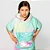 Toalha Poncho Gatinha Sereia - Marckids - Imagem 4