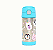 Garrafa Térmica Infantil Funtainer Unicórnio Colorido Thermos - 355ml - Imagem 1