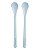 Kit com 2 Colheres de Silicone Brighty Blue - Kikkaboo - Imagem 1