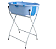 Banheira Flap Azul Plus com Suporte - Imagem 1