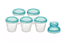 Kit 6 Potes para Armazenar Leite Materno Buba - Imagem 1