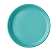 Prato em Silicone Básico Verde Aqua Green - Minikoioi - Imagem 1
