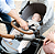 Carrinho de Bebê Joie Aeria Oyster + Bebê Conforto - Imagem 5