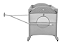 Berço Desmontavel Bedside Sleep/ Cosleep Milky Way - Grey KB - Imagem 3