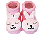 Pantufa com Chocalho Coelho Rosa - Imagem 3