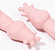 Kit Talheres Infantil Inox e Silicone 2 Peças Rosa Petit Piá - Imagem 2