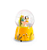 Globo de Neve Musical Coelhinho Trois Petits Lapins Moulin Roty - Imagem 1