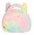 Bolsa Metoo Plush Coelha Arco-Íris Com Alça De Mão - Imagem 4