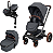 Carrinho Fame Travel System Combo Moises + Bebe Conforto Pebble Pro Twillic Graphite - Imagem 1
