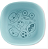 Bowl De Silicone Zoo e Spark Style Azul Skip Hop - Imagem 2