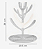 ESCORREDOR DE MAMADEIRA TULIP GREY - Imagem 3