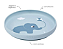 Pratinho Em Silicone Com Ventosa Cloudy Buba - AZUL CLARO - Imagem 3