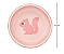 Bowl em Silicone com Ventosa Cloudy Rosa  - Buba - Imagem 4