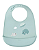 Babador em Silicone com Cata-Migalhas Cloudy Verde- Buba - Imagem 1