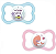 Chupeta MAM Air 6+ meses - Embalagem Dupla Rosa/Azul bebe - Imagem 1