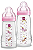 Kit 2 Mamadeiras MAM Easy Active 270/330ml Rosa - Imagem 1