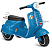 SCOOTER BANDERETTA ITÁLIA ELÉTRICA 6V - Imagem 1