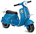 SCOOTER BANDERETTA ITÁLIA ELÉTRICA 6V - Imagem 10