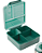 Bento Box 3 Divisórias Com Pote Térmico Verde - Bup Baby - Imagem 2