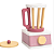 Brinquedo De Madeira Kit Liquidificador Com Frutas e Corte Rosa Büp Baby - Imagem 5