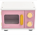 Brinquedo De Madeira Forno Micro-ondas Rosa Büp Baby - Imagem 5