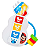 Guitarra Musical Com Mordedor - Disney Baby - Colorido - Imagem 1