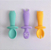 Kit com 3 Talheres de Treinamento de Silicone - Petit Piá - Imagem 2