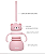 Copo em Silicone com Canudo Ursinho Rosa - Buba - Imagem 2