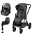 Trio Carrinho de bebê Oxford + Bebê conforto Pebble Pro 360 + Moisés Sense - Twillic Graphite - Maxi Cosi - Imagem 1