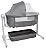 Berço Co-Bed Lounge Balanço Automático Cinza - Safety - Imagem 1