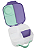 Lancheira Bento Lilac Pop 1L com 4 Divisórias Bbox - Imagem 3
