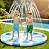 Tapete De Água Infantil Splash Pad - Com Jatos De Água Cor Azul-aço - Imagem 1