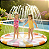Tapete De Água Infantil Splash Pad - Com Jatos De Água Cor Rosa - Imagem 1