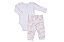 Conjunto Body e Calça Rosa Toile d - Imagem 1