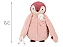 PINGUIM DE PELÚCIA COM CHEIRINHO DA MAMÃE ROSA - Imagem 6
