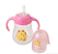 Copo de Treinamento c/ Alça e Canudo Girafa Rosa - Imagem 2