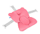 ALMOFADA PARA BANHO BEAR PINK KB - Imagem 1